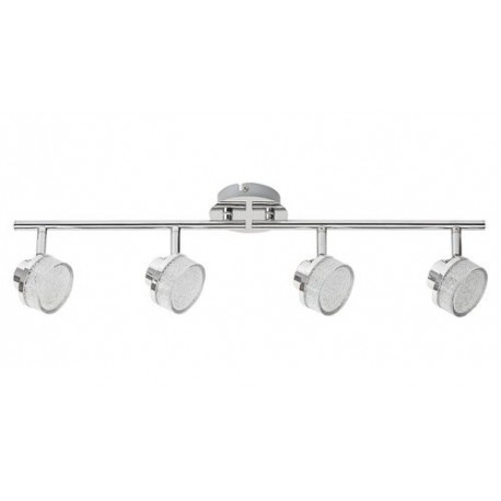 Rabalux 5639 - Padma bodové svietidlo LED 4x 5W umelá hmota chrómová/kryštál