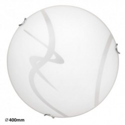 Rabalux 3259 - Soley LED stropné svietidlo LED 18W sklo biela/biela