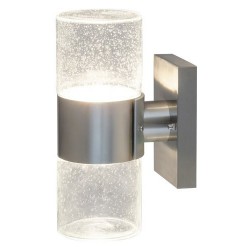 Rabalux 8786 - Lienz vonkajšie nástenné svietidlo G9 1x MAX 40W sklo nehrdzavejúca ocel/priehľadná