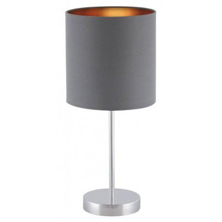 Rabalux 2538 - Monica nočná lampa E27 1x MAX 60W textil šedá/šedá