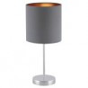 Rabalux 2538 - Monica nočná lampa E27 1x MAX 60W textil šedá/šedá
