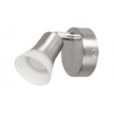 Rabalux 5626 - Riley bodové svietidlo LED 4W umelá hmota saténová chrómová/opálové sklo