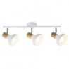 Rabalux 5945 - Holly bodové svietidlo E14 3x MAX 40W kovové biela/biela
