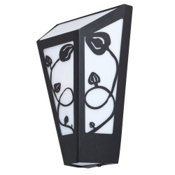 Rabalux 8790 - York vonkajšie nástenné svietidlo E27 G45 1x MAX 40W umelá hmota matná čierna/čierna