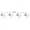 Rabalux 5947 - Holly bodové svietidlo E14 4x MAX 40W kovové biela/biela