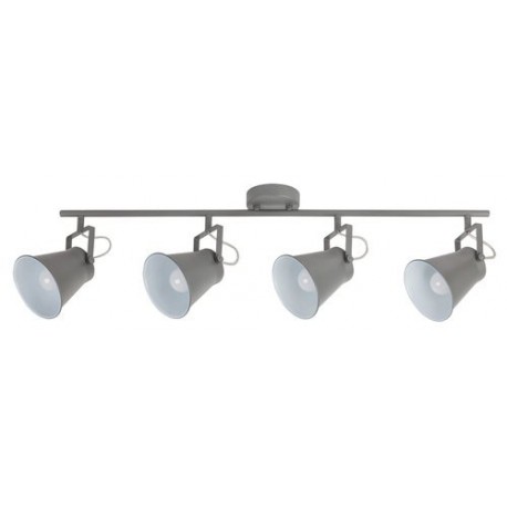 Rabalux 6688 - Martina bodové svietidlo E27 4x MAX 60W kovové šedá/šedá