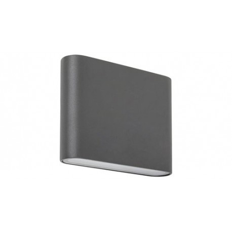 Rabalux 7951 - Nesna vonkajšie nástenné svietidlo LED 2x 3W sklo antracit/opálové sklo