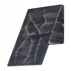 Rabalux 8110 - Nancy vonkajšie nástenné svietidlo LED 8,5W sklo antická hnedá/antický bronz