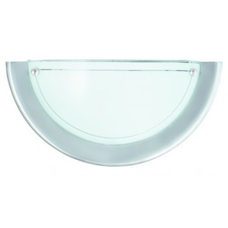 Rabalux 5173 - Ufo nástenné svietidlo E27 1x MAX 60W sklo chrómová/opálové sklo