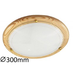 Rabalux 5411 - Ufo stropné svietidlo E27 1x MAX 60W sklo prírodná/opálové sklo