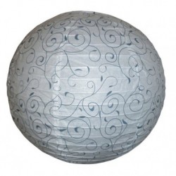 Rabalux 4725 - Harmony dekoračné svietidlo papier biela/biela vzorovaná