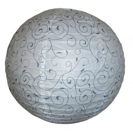 Rabalux 4725 - Harmony dekoračné svietidlo papier biela/biela vzorovaná