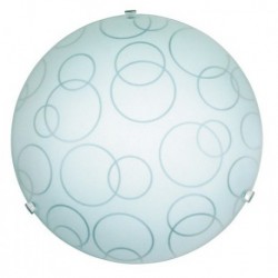 Rabalux 1843 - Ada stropné svietidlo E27 1x MAX 60W sklo biela/priehľadná