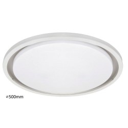 Rabalux 2515 - Brady stropné svietidlo LED 24W umelá hmota biela/biela