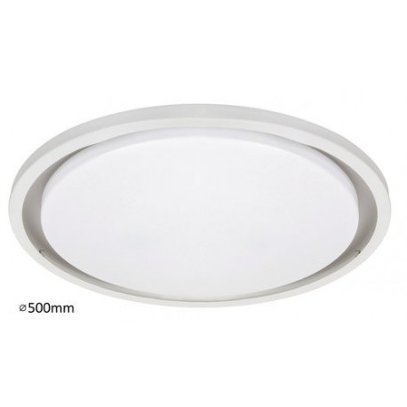 Rabalux 2515 - Brady stropné svietidlo LED 24W umelá hmota biela/biela