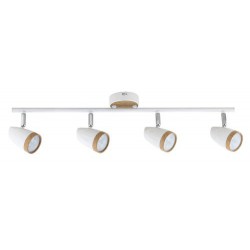 Rabalux 5567 - Karen bodové svietidlo LED 4x 4W umelá hmota biela/biela