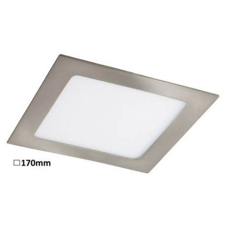 Rabalux 5582 - Lois zápustné svietidlo LED 12W umelá hmota saténová chrómová/biela