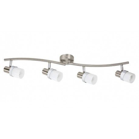 Rabalux 5634 - Finian bodové svietidlo E14 4x MAX 40W sklo saténová chrómová/opálové sklo