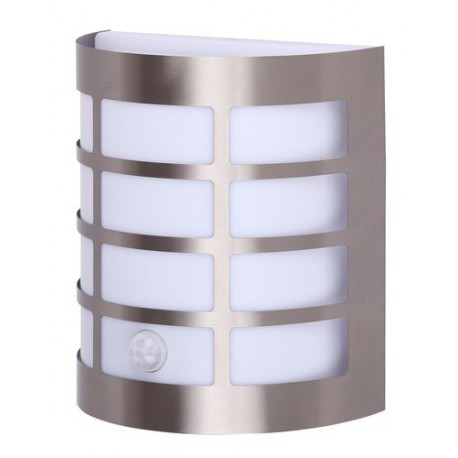 Rabalux 8200 - Sevilla vonkajšie nástenné svietidlo E27 1x MAX 11W kovové/ umelá hmota nehrdzavejúca ocel/biela