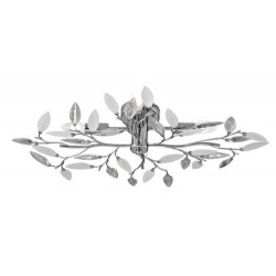 Rabalux 2839 - Lilian stropné svietidlo E14 4x MAX 40W akryl chrómová/opálové sklo