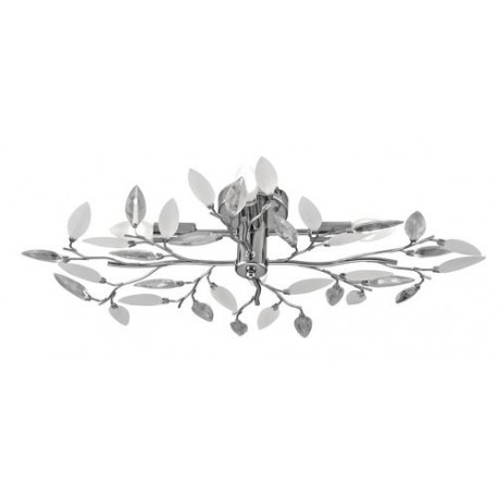 Rabalux 2839 - Lilian stropné svietidlo E14 4x MAX 40W akryl chrómová/opálové sklo