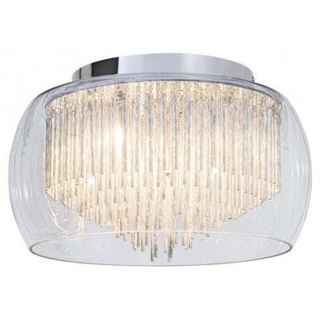 Rabalux 2916 - Mona stropné svietidlo G9 5x MAX 40W sklo chrómová/priehľadná