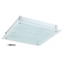 Rabalux 3037 - Dustin stropné svietidlo LED 36W sklo biela/biela