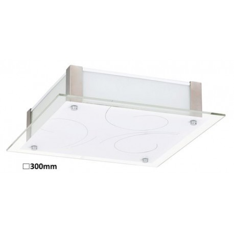 Rabalux 3038 - Dena stropné svietidlo LED 12W sklo biela/biela