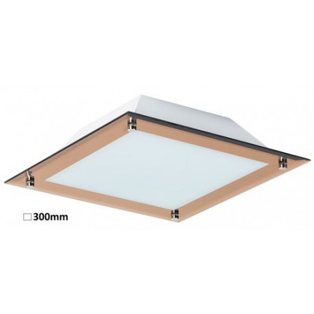 Rabalux 3045 - Lars stropné svietidlo LED 12W sklo ružové zlato/ružové zlato