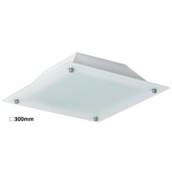 Rabalux 3049 - Lars stropné svietidlo LED 12W sklo biela/biela