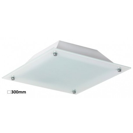 Rabalux 3049 - Lars stropné svietidlo LED 12W sklo biela/biela