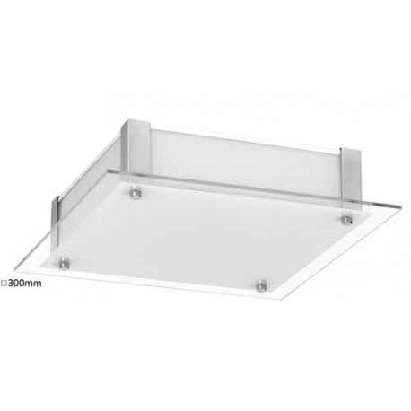 Rabalux 3069 - Carl LED stropné svietidlo LED 12W sklo biela/biela