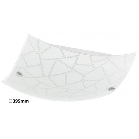 Rabalux 3228 - Emory stropné svietidlo LED 18W sklo biela vzorovaná/biela