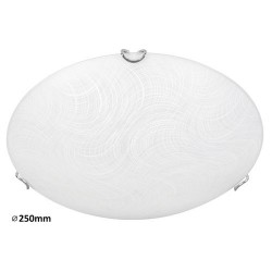 Rabalux 3229 - Tanner stropné svietidlo LED 12W sklo biela vzorovaná/biela