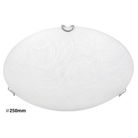 Rabalux 3229 - Tanner stropné svietidlo LED 12W sklo biela vzorovaná/biela