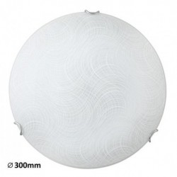 Rabalux 3230 - Tanner stropné svietidlo LED 12W sklo biela vzorovaná/biela