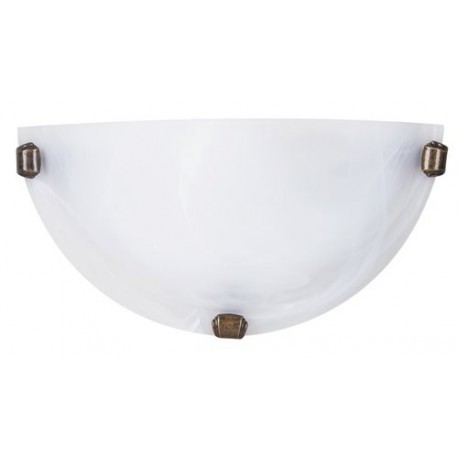 Rabalux 3003 - Alabastro nástenné svietidlo E27 1x MAX 60W sklo biele alabastrové sklo/biele alabastrové sklo