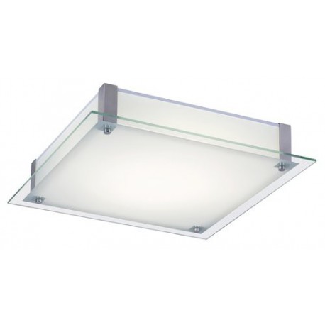Rabalux 3067 - Carl LED stropné svietidlo LED 24W sklo biela/biela