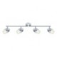 Rabalux 5923 - Jennifer bodové svietidlo E14 4x MAX 40W sklo chrómová/chrómová