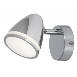 Rabalux 5931 - Martin bodové svietidlo LED 4W umelá hmota chrómová/chrómová