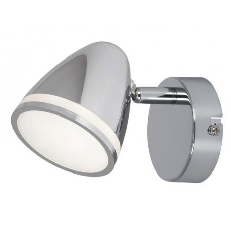 Rabalux 5931 - Martin bodové svietidlo LED 4W umelá hmota chrómová/chrómová