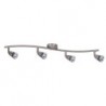 Rabalux 5994 - Norman bodové svietidlo GU10 4x MAX 50W saténová chrómová