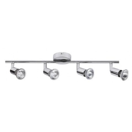 Rabalux 6047 - Norton bodové svietidlo GU10 4x MAX 50W chrómová