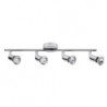 Rabalux 6047 - Norton bodové svietidlo GU10 4x MAX 50W chrómová