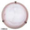 Rabalux 3353 - Alabastro stropné svietidlo E27 2x MAX 60W sklo tabak-alabaster sklo/tabak-alabaster sklo