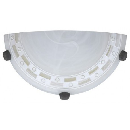 Rabalux 3481 - Tom nástenné svietidlo E27 1x MAX 60W sklo vzorový alabaster/biele alabastrové sklo