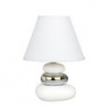 Rabalux 4949 - Salem nočná lampa E14 1x MAX 40W textil biela/biela