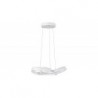 Rabalux 5891 - Tulio závesné svietidlo LED 60W teplá biela umelá hmota biela
