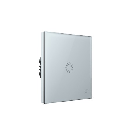 Glasense sklenené vypínače - Polarium White, 1-tlačidlový TR6, Bez WiFi