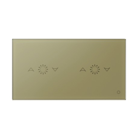 Glasense 2 Panel - Zandium Gold, žalúzie/rolety + žalúzie/rolety